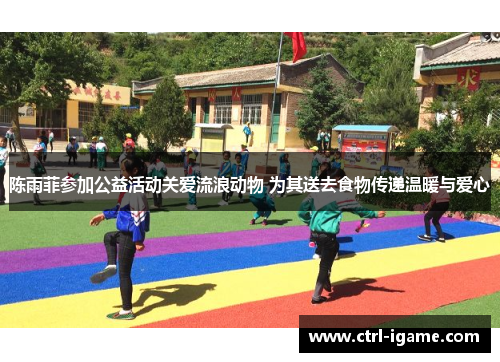 陈雨菲参加公益活动关爱流浪动物 为其送去食物传递温暖与爱心